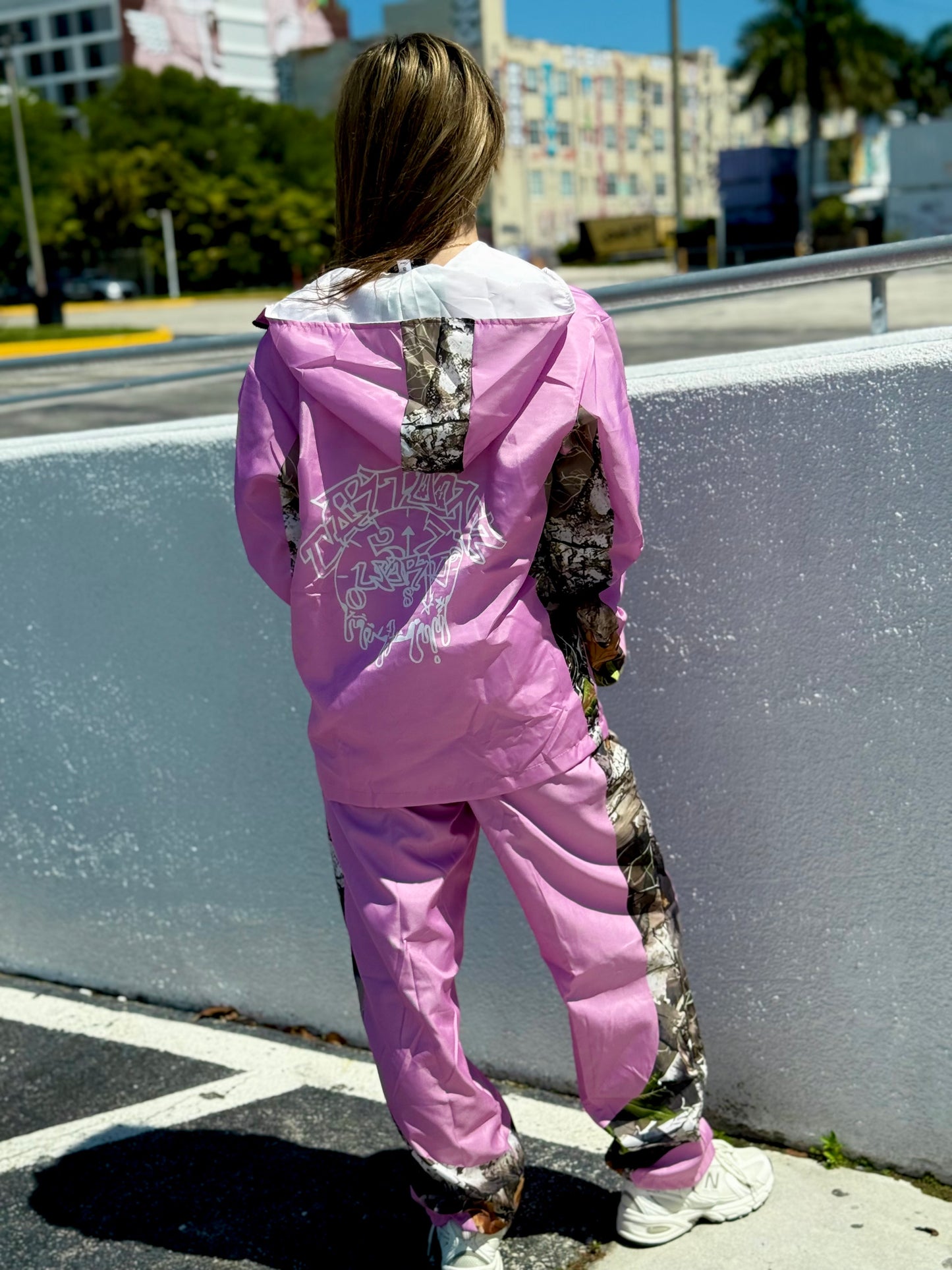Pink Camo Tracksuit