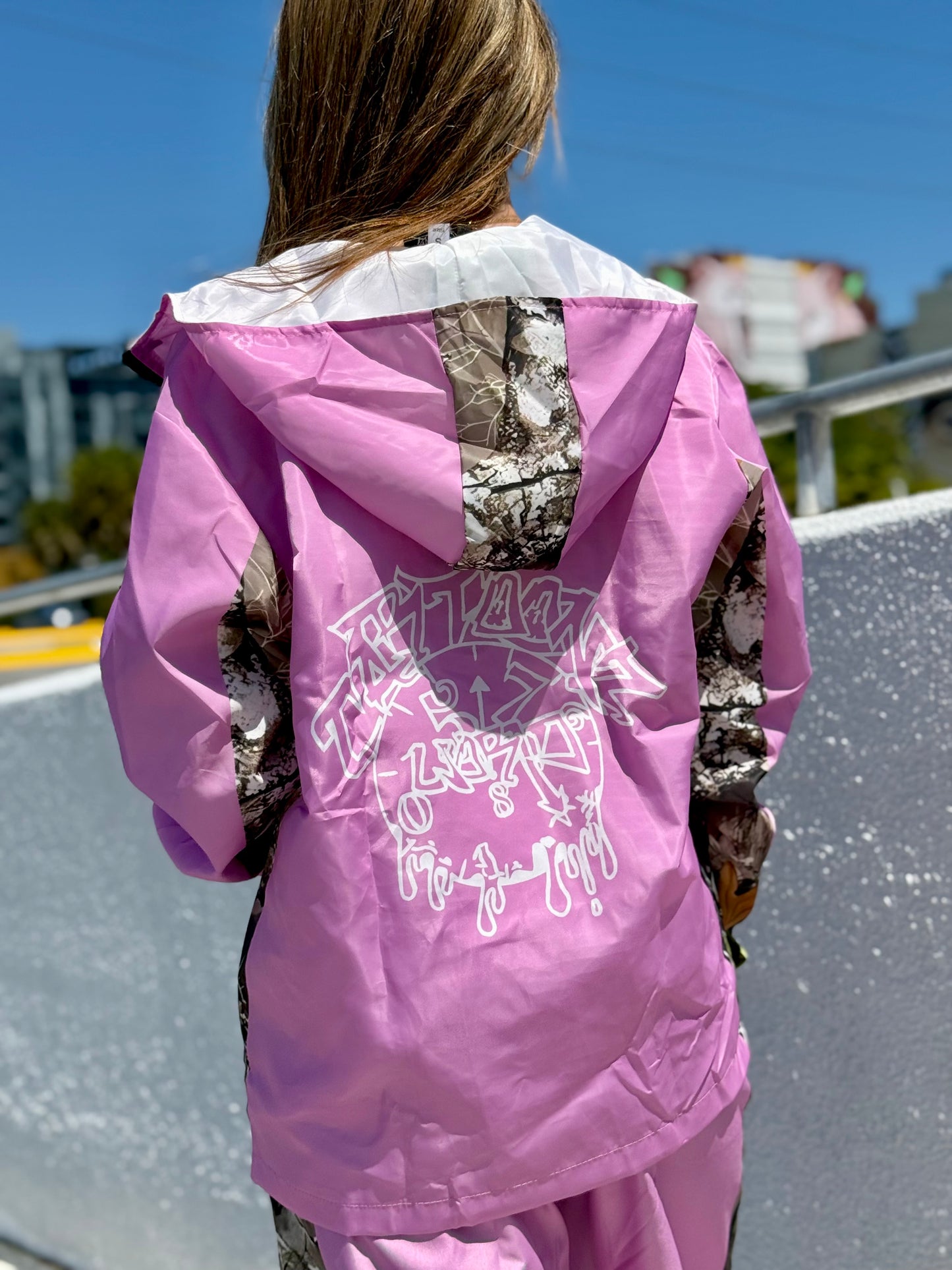 Pink Camo Tracksuit
