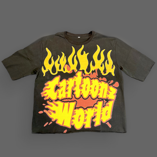 Flame Crop Tee