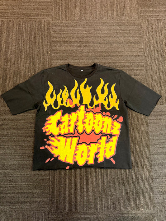 Flame Crop Tee